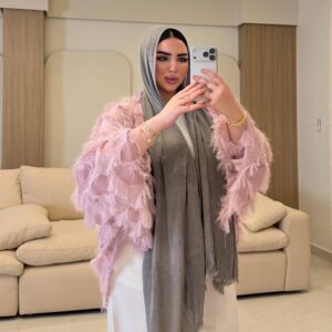 بلوزه كتان لف