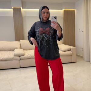 تيشرت فيونكه ستراس