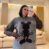 تيشرت Mickey Mouse black  كم دانتيل