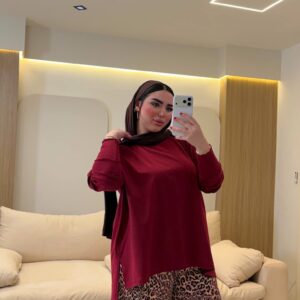 تيشرت Essential Oversized Comfy Top