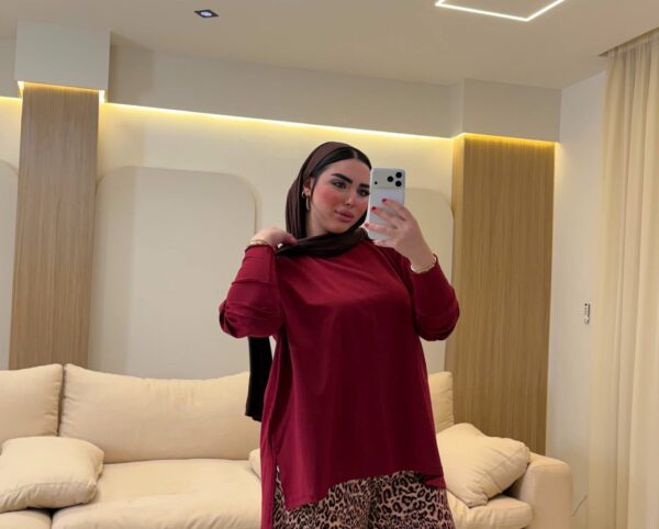 تيشرت Essential Oversized Comfy Top