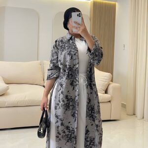 شميز Split-Hem Long