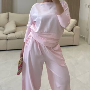 سوت Draping Casual Two-Piece