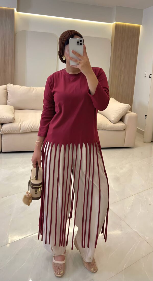 تيشرت Fringe Detailing