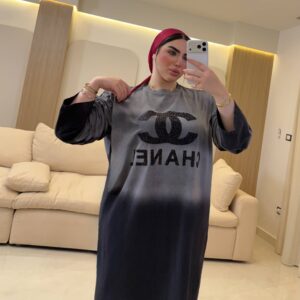 تيشرت Chanel Inspired Casual Long