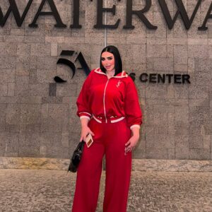 سوت Two-Piece Tracksuit | YSL Logo Zip Jacket & Wide-Leg Pant