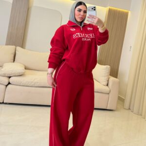 سوت Hermès Embroidered Half-Zip Tracksuit -