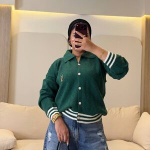 بلوفر Saint Laurent Brooch Knitted Pullover