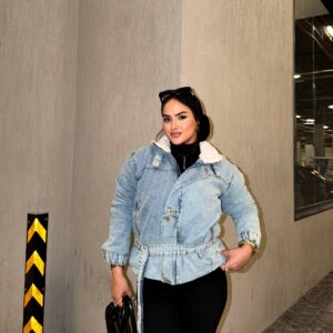 photo_2026-10-23_23-27-18 جاكت جينز مبطن فرو Fleece-Lined Belted Denim Jacket
